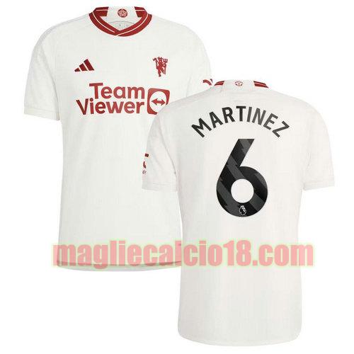 maglia manchester united 2023-2024 martinez 6 terza