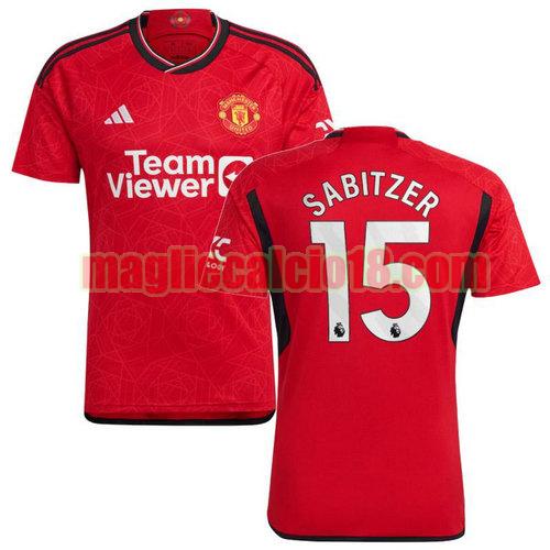 maglia manchester united 2023-2024 sabitzer 15 prima