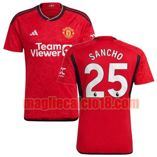 maglia manchester united 2023-2024 sancho 25 prima