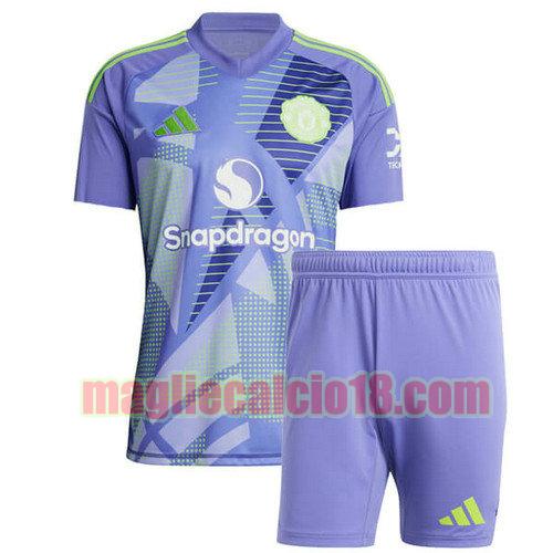 maglia manchester united 2024-2025 bambino prima portiere