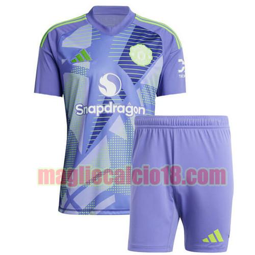 maglia manchester united 2024 bambino prima portiere