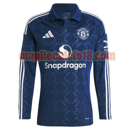 maglia manchester united 2024 manica lunga seconda