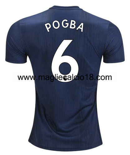 maglia manchester united Pogba seconda divisa 2018-2019