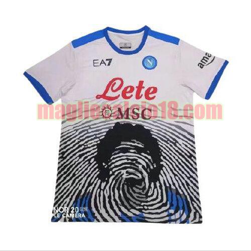 maglia napoli 2021-2022 edizione firmata bianco