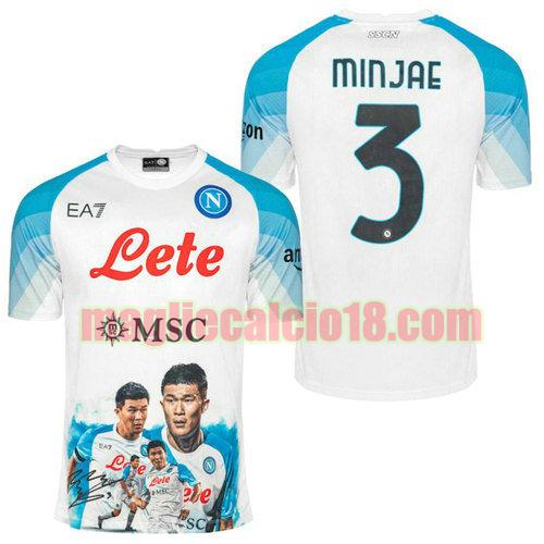 maglia napoli 2022-2023 minjae 3 face game