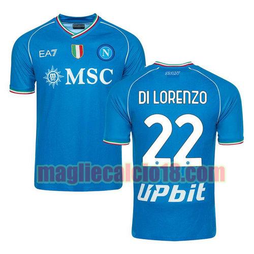 maglia napoli 2023-2024 di lorenzo 22 prima