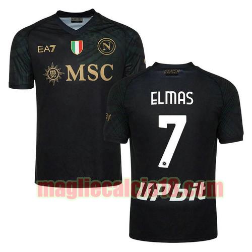 maglia napoli 2023-2024 elmas 7 terza