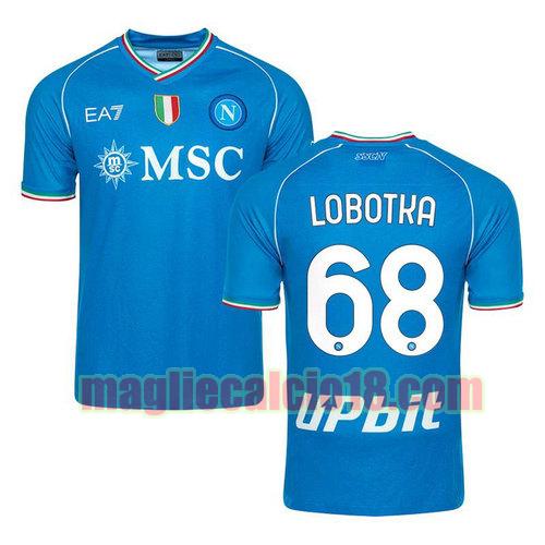 maglia napoli 2023-2024 lobotka 68 prima