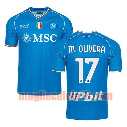 maglia napoli 2023-2024 mathias olivera 17 prima