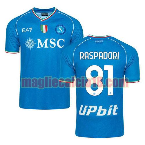 maglia napoli 2023-2024 raspadori 81 prima