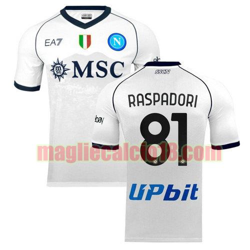 maglia napoli 2023-2024 raspadori 81 seconda