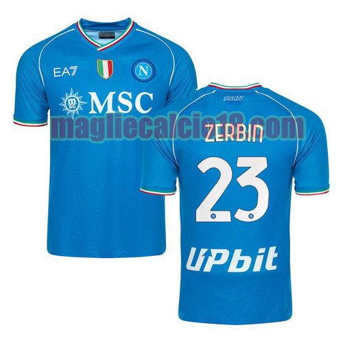 maglia napoli 2023-2024 zerbin 23 prima