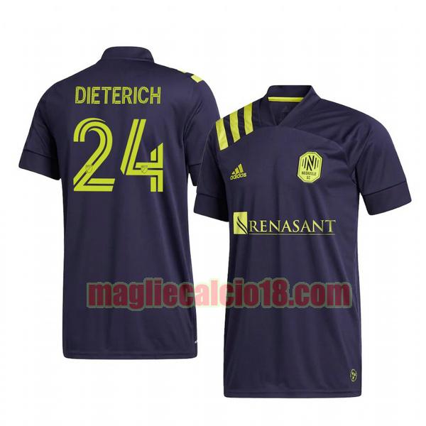 maglia nashville sc 2020-2021 seconda tanner dieterich replica 24