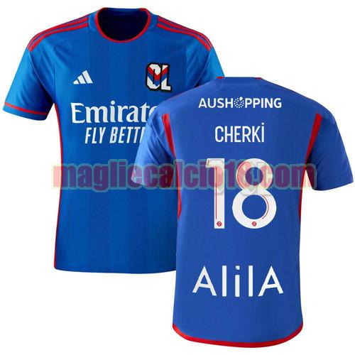 maglia olympique lione 2023-2024 cherki 18 terza