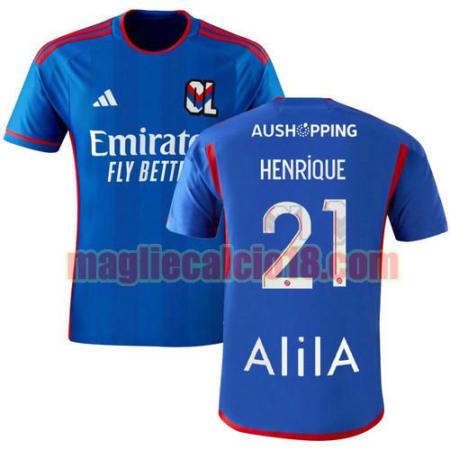 maglia olympique lione 2023-2024 henrique 21 terza