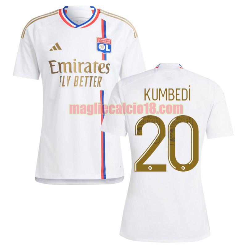 maglia olympique lione 2023-2024 kumbedi 20 prima