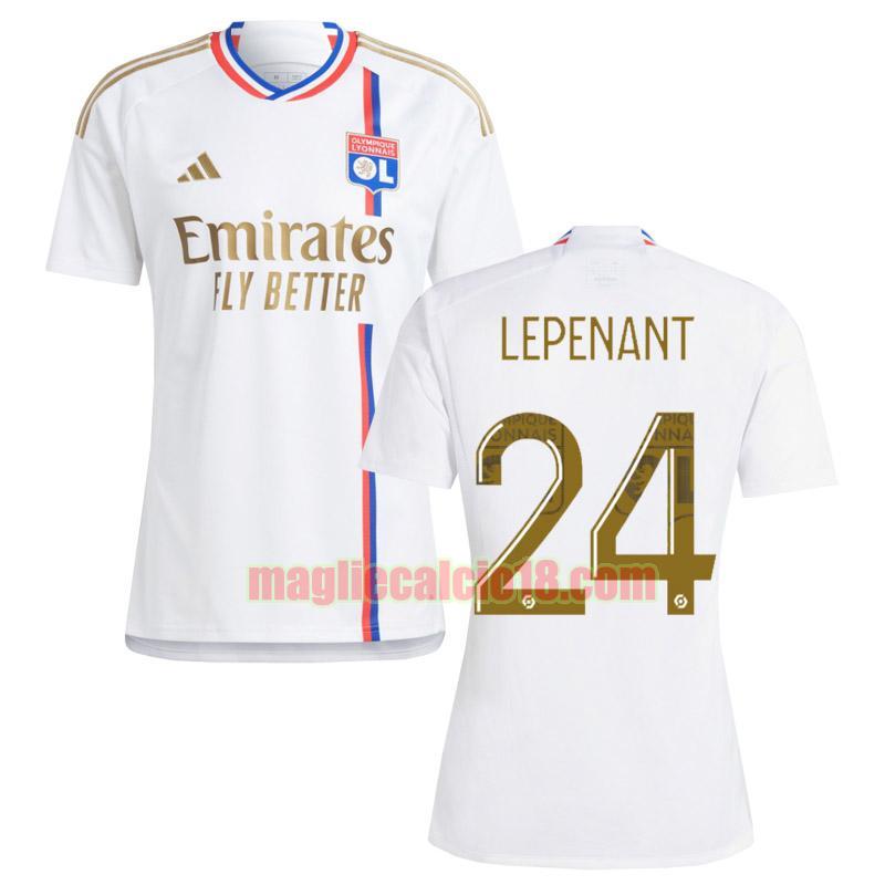 maglia olympique lione 2023-2024 lepenant 24 prima