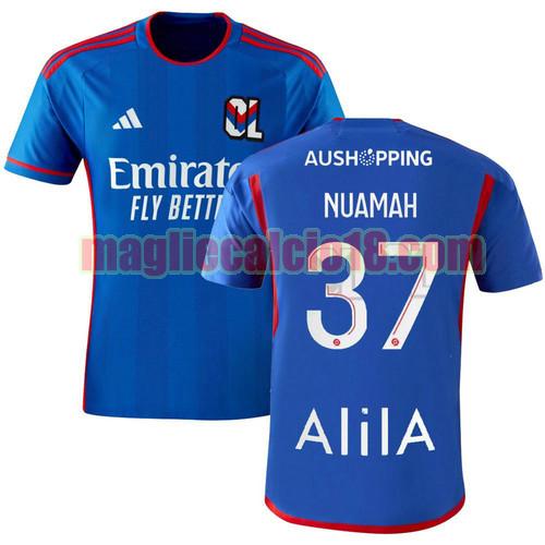 maglia olympique lione 2023-2024 nuamah 37 terza