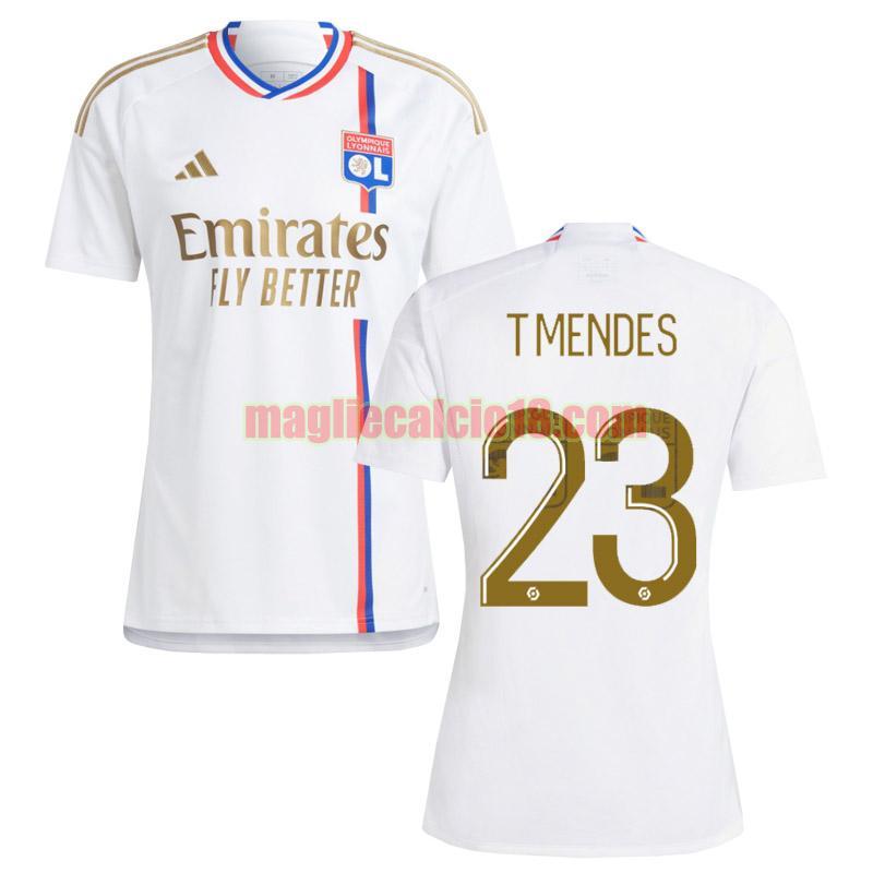 maglia olympique lione 2023-2024 tmendes 23 prima