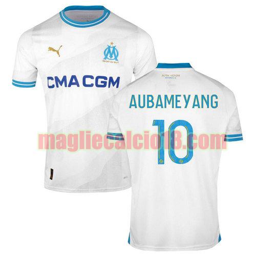 maglia olympique marsiglia 2023-2024 aubameyang 10 prima