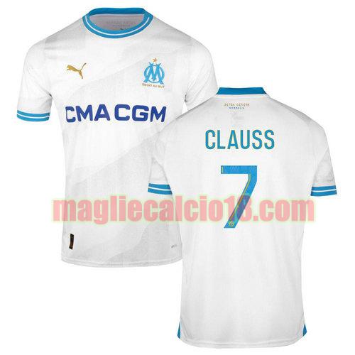 maglia olympique marsiglia 2023-2024 clauss 7 prima