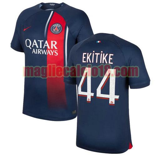 maglia paris saint germain 2023-2024 ekitike 44 prima