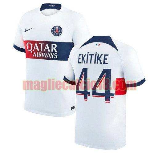 maglia paris saint germain 2023-2024 ekitike 44 seconda