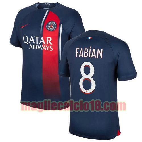 maglia paris saint germain 2023-2024 fabian 8 prima