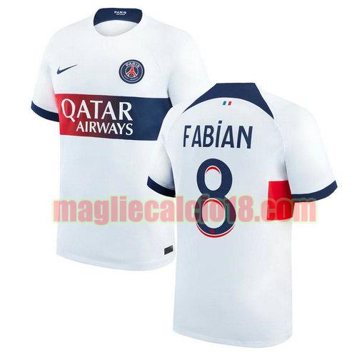 maglia paris saint germain 2023-2024 fabian 8 seconda