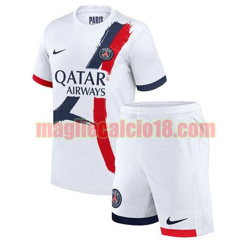 maglia paris saint germain 2024-2025 bambino seconda