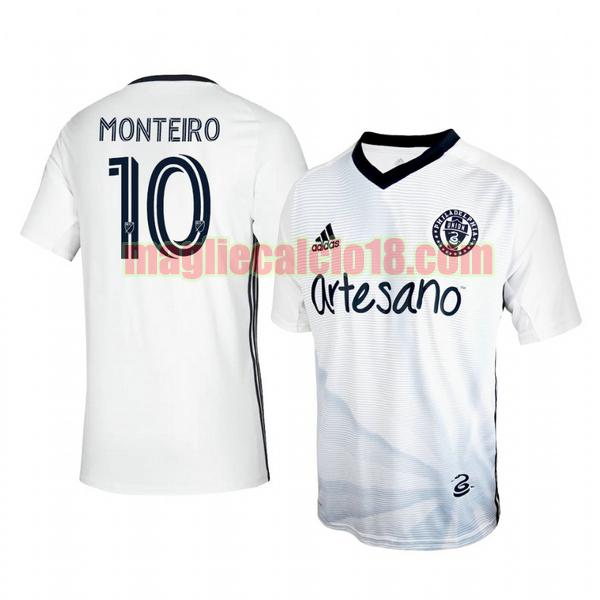 maglia philadelphia union 2020-2021 seconda jamiro monteiro 10