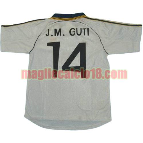 maglia real madrid 1999-2000 prima divisa j.m. guti 14