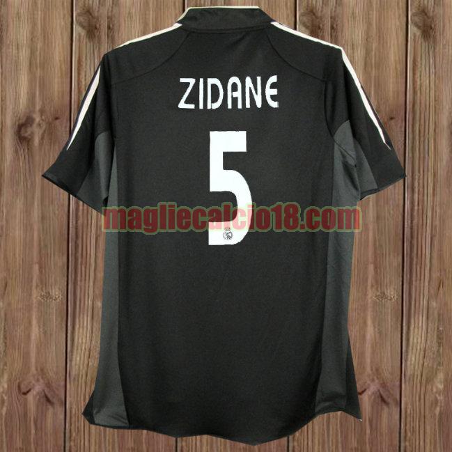 maglia real madrid 2004-2005 seconda nerozidane 5