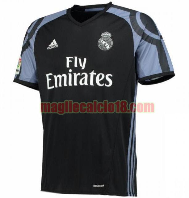 maglia real madrid 2016-2017 terza nero