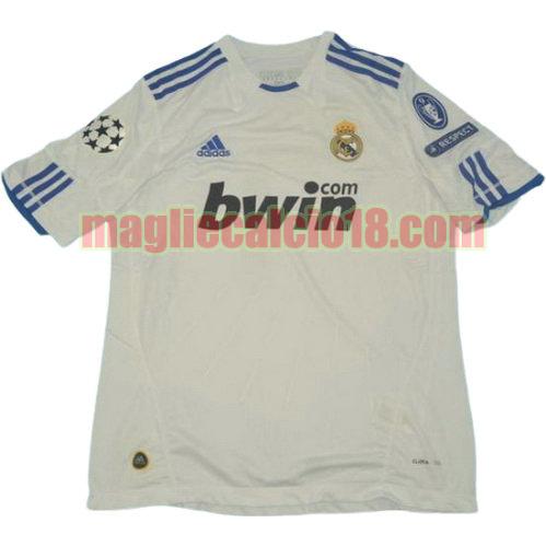 maglia real madrid campioni 2010-2011 prima divisa manica corta