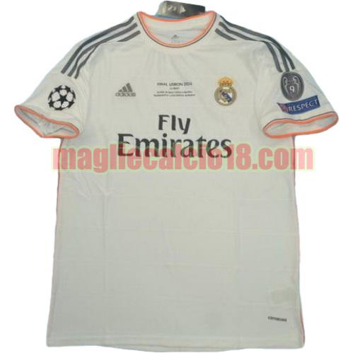 maglia real madrid ucl 2013-2014 prima divisa manica corta