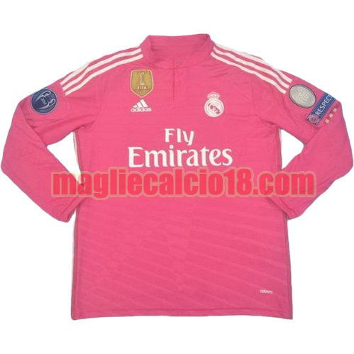 maglia real madrid ucl 2014-2015 terza divisa manica lunga