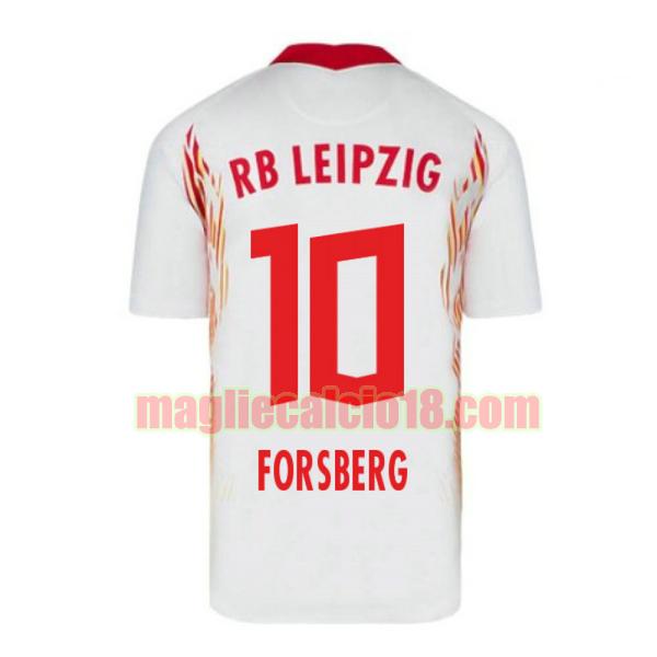 maglia red bull leipzig 2020-2021 prima forsberg 10