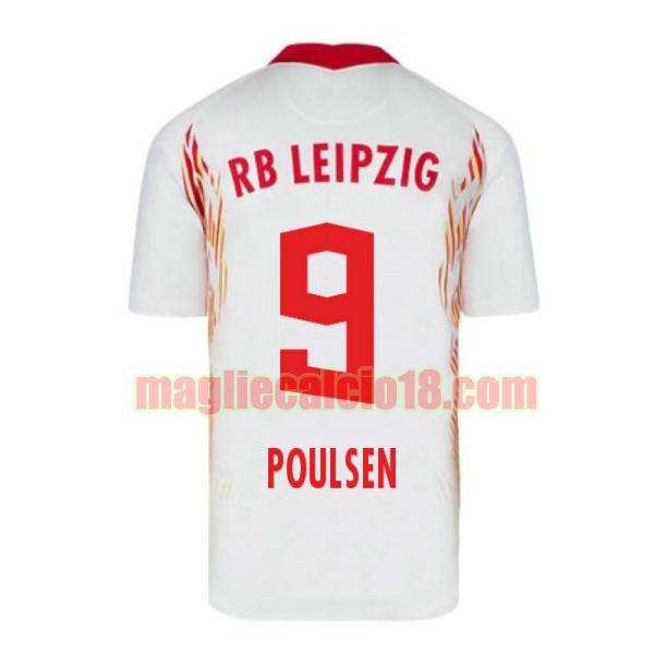 maglia red bull leipzig 2020-2021 prima poulsen 9