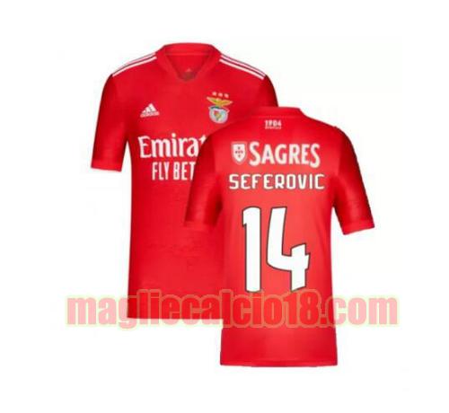 maglia sl benfica 2021-2022 prima seferovic 14