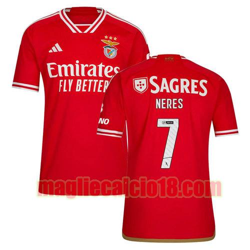 maglia sl benfica 2023-2024 neres 7 prima