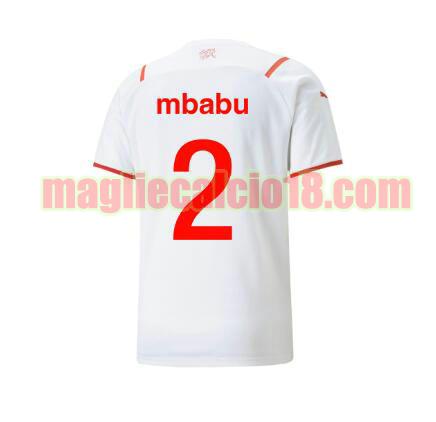 maglia svizzera 2021-2022 seconda mbabu 2