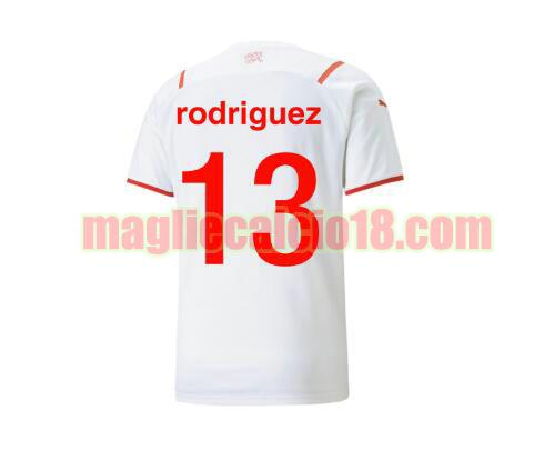 maglia svizzera 2021-2022 seconda rodriguez 13