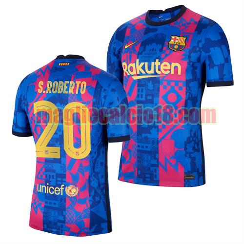 maglia Barcellona 2021-2022 terza sergi roberto 20