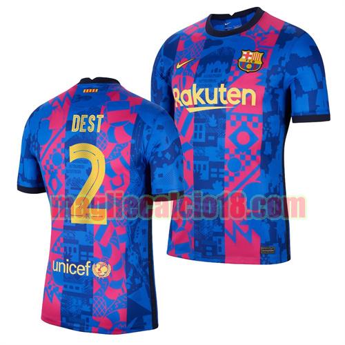 maglia Barcellona 2021-2022 terza sergino dest 2