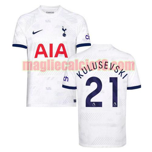 maglia tottenham hotspur 2023-2024 kulusevski 21 prima