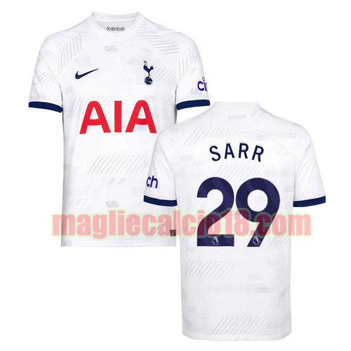 maglia tottenham hotspur 2023-2024 sarr 29 prima