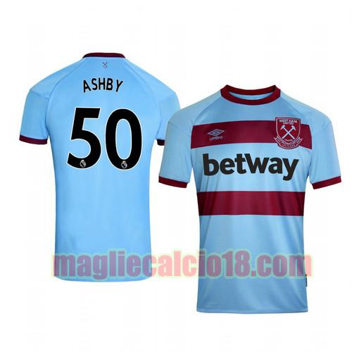 maglia west ham united 2020-2021 seconda harrison ashby 50