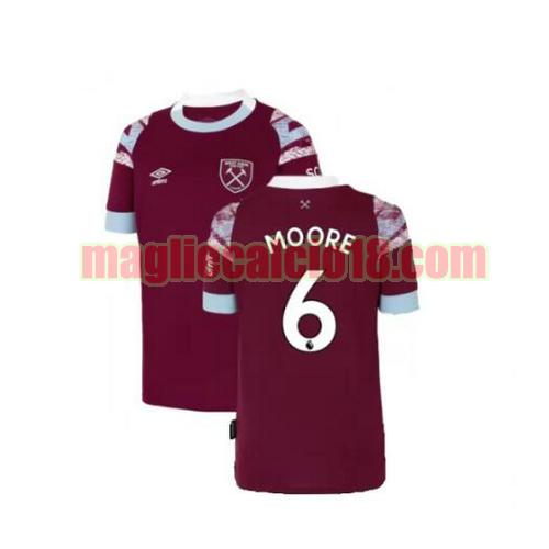 maglia west ham united 2022-2023 prima moore 6