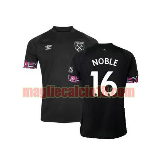 maglia west ham united 2022-2023 seconda noble 16